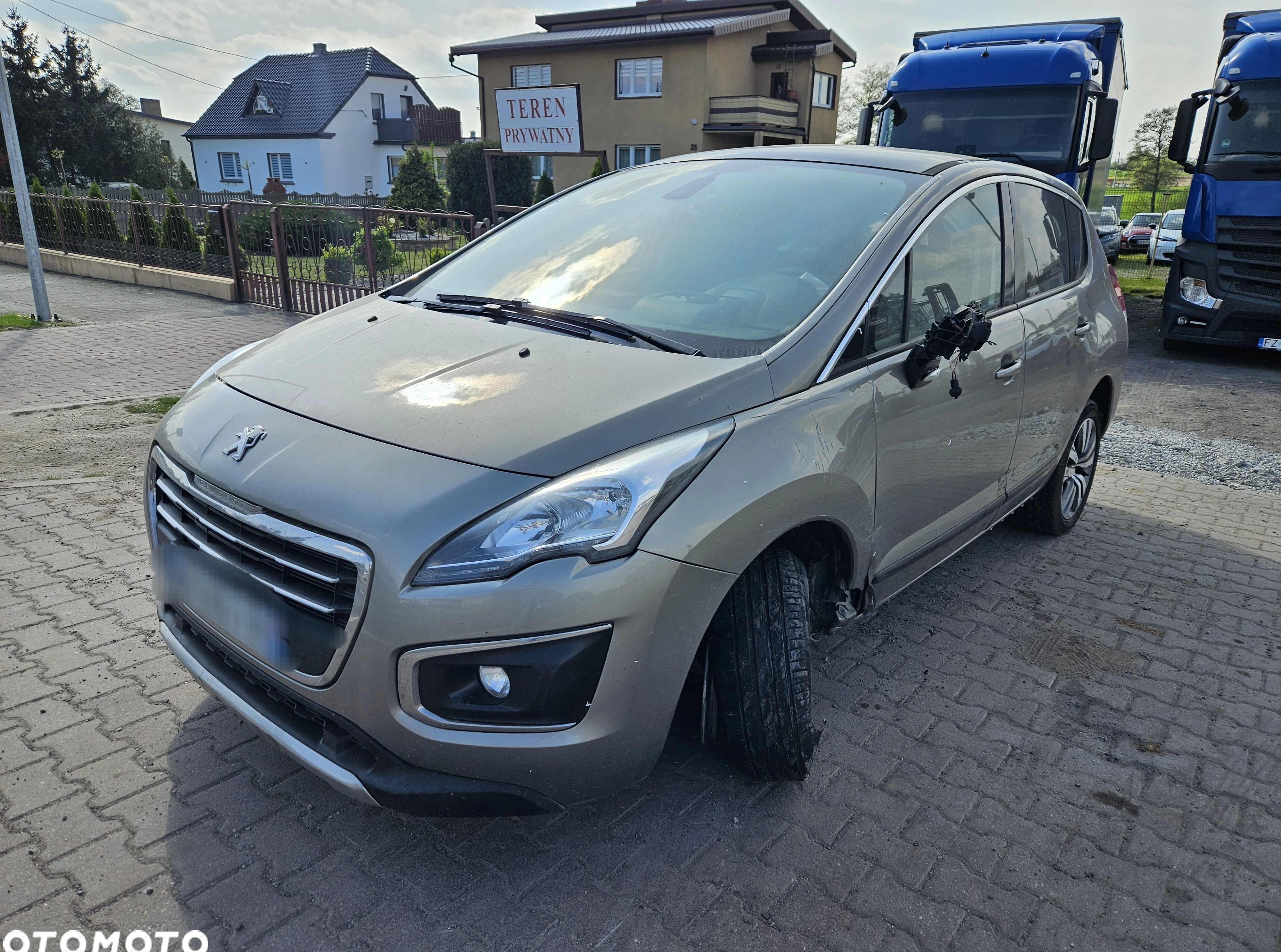 Peugeot 3008 cena 19700 przebieg: 141000, rok produkcji 2014 z Sztum małe 232